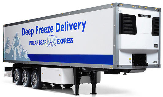 Tamiya 56319 Three Axle Refrigerated Semi Trailer - Radio Controlled Kit (Special Order)